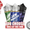 JAM MONSTER LIQUIDS Bundle 3 100ml (300ml)