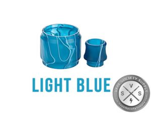 Light Blue Blitz TFV8 Replacement Resin Kit (Drip tip + Tube)