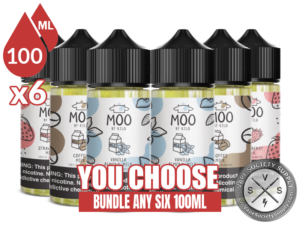 Moo by Kilo E-Juice Bundle 6 100ml (600ml)