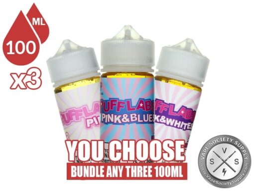 Puff Labs Bundle 100ml x3