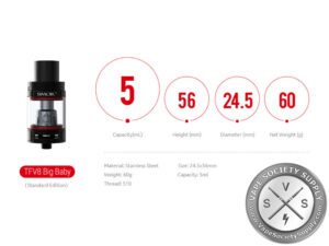 Smok T-Priv 220W TC Starter Kit tank