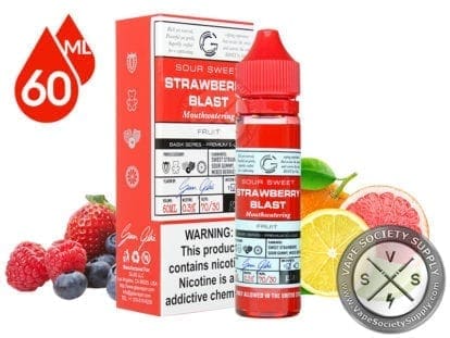 Strawberry Blast by Glas Vapor Basix Series 60ml