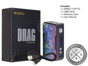 VooPoo DRAG 157W TC Mod - Resin