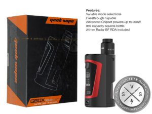 GeekVape GBOX 200W TC Squonk Kit