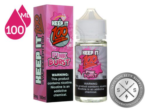 Pink Burst By Keep IT 100 E-Liquid - Image 2