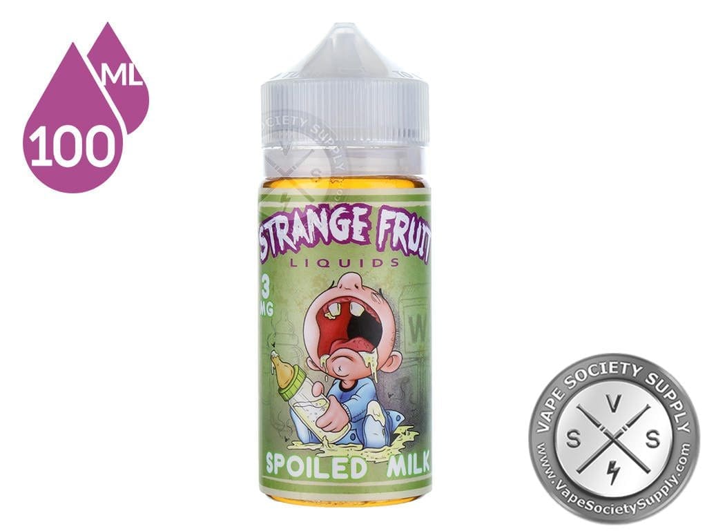 Spoiled Milk By Strange Fruit E Juice 100ml Vapesocietysupply