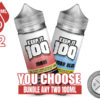 Keep It 100 Vape Juice Bundle 2x100ml (200ml)
