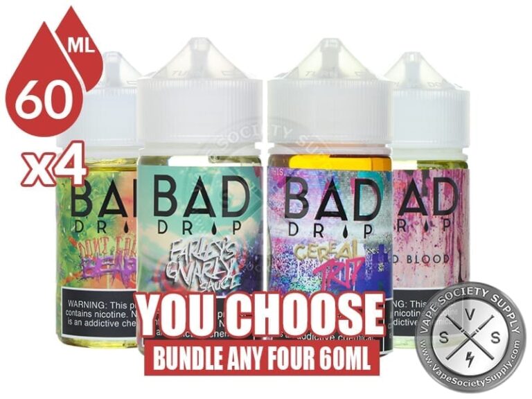 Bad Drip Juice Bundle 4x60ml (240ml)