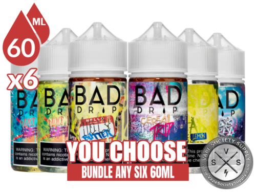 Bad Drip Labs Vape Juice Bundle 6 60 (360ml)