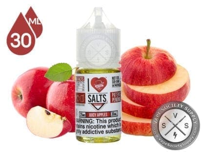 JUICY APPLES BY I LOVE SALTS BY MAD HATTER