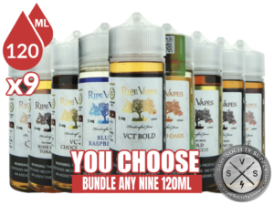 Ripe Vapes E-Juice Bundle 1080ml _ 9 120ml