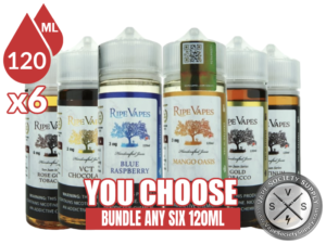 Ripe Vapes E-Juice Bundle 720ml _ 6 120ml