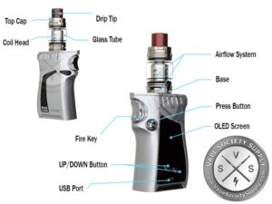 SMOK Mag 225W and TFV12 Prince Full Kit