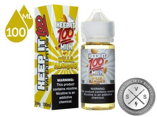 Vanilla Almond Milk - Keep It 100 E Liquid