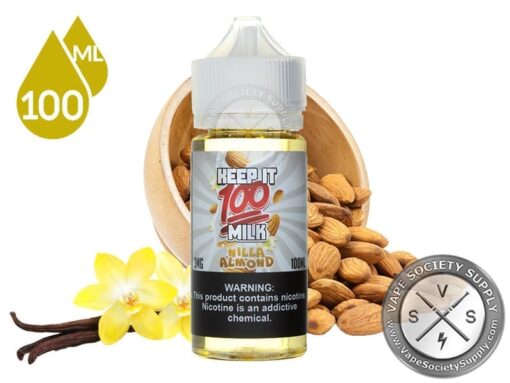 Vanilla Almond Milk - Keep It 100 E Liquid