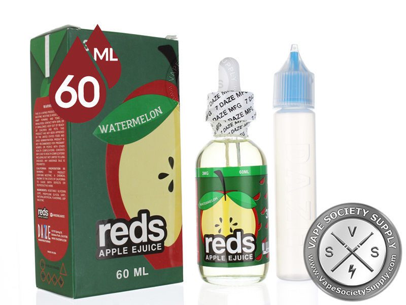 elf bar vape uk Reds Apple Watermelon By 7 Daze Salt 30ml main image 1