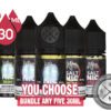 Ruthless Nicotine Salt Bundle 5x30ml (150ml)