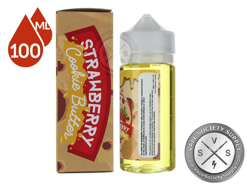 Strawberry Cookie Er By Vaper Treats 100ml Vape Society Supply Vaper Treats Strawberry Cookie Er Ejuice 100ml