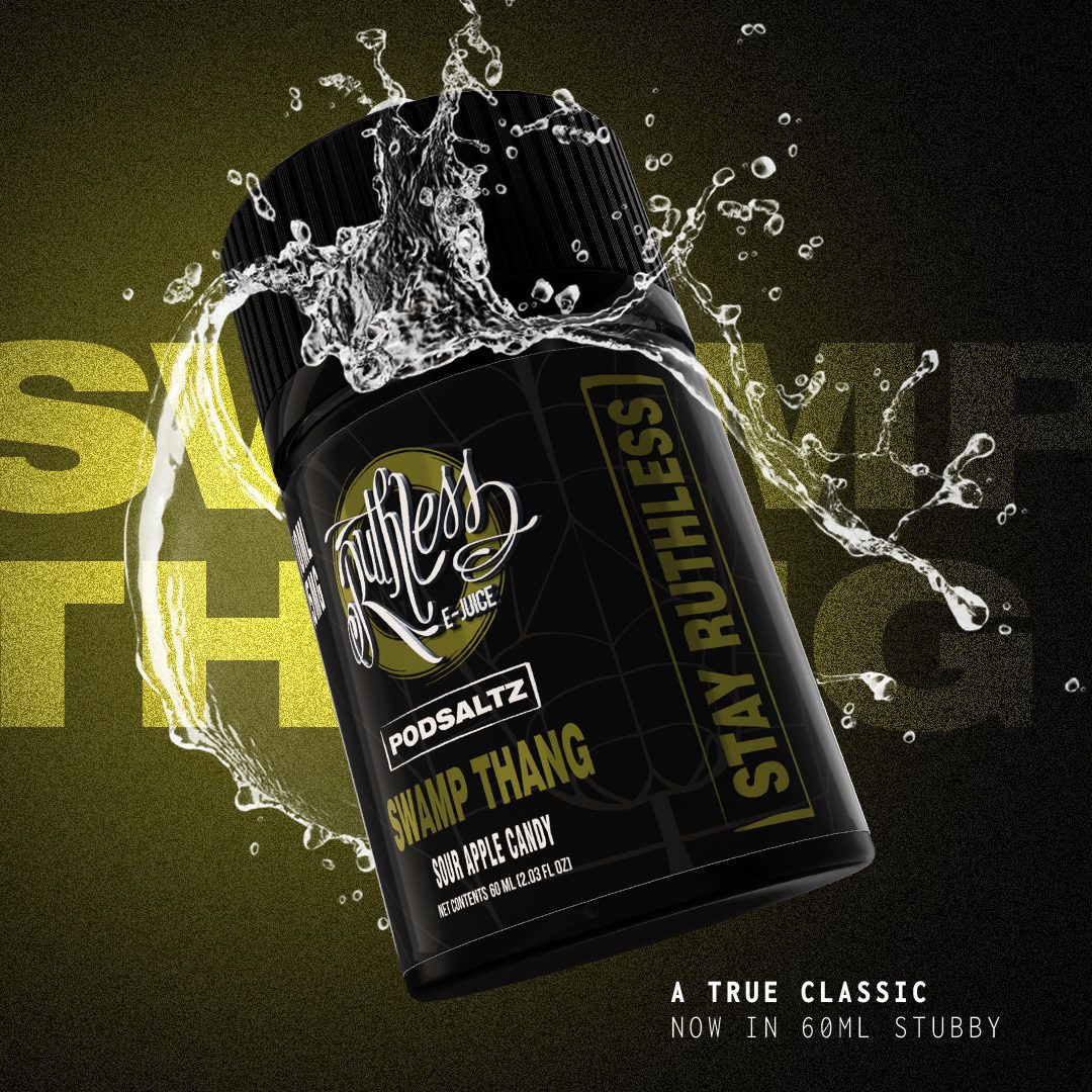 Swamp Thang RUTHLESS POD SALTZ 60ml