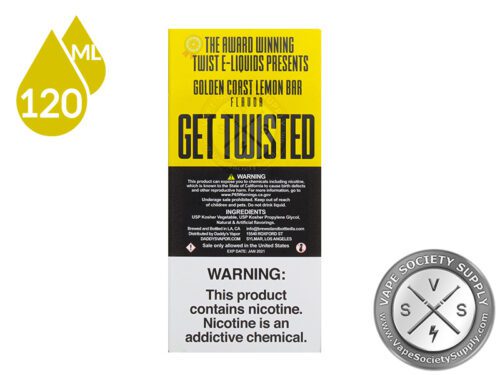 Golden Coast Lemon Bar by Lemon Twist 120ml - Image 4