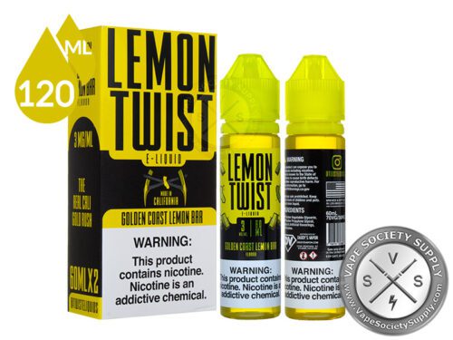 Golden Coast Lemon Bar by Lemon Twist 120ml - Image 2