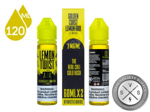 Golden Coast Lemon Bar by Lemon Twist 120ml - Image 3