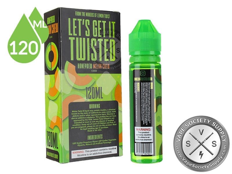 Honeydew Melon Chew by Lemon Twist 120ml • Vape Society Supply