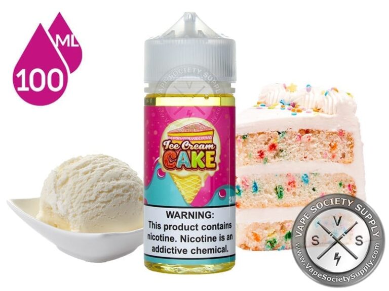 Ice Cream Cake by Vaper Treats 100ml ⋆ Vape Juice ⋆ 13.99