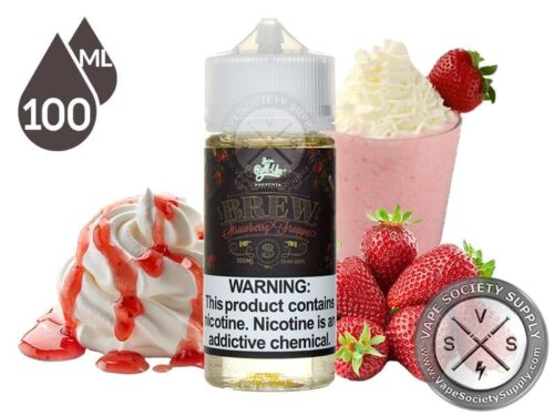 Juice Roll Upz Brew Strawberry Frappe 100ml