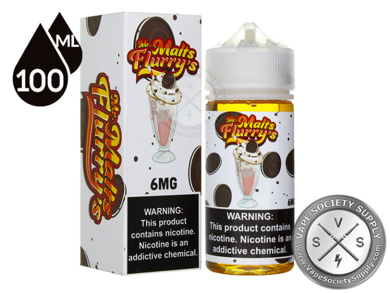 Mr. Malts Flurry E-liquid by Vaper Treats 100ml ⋆ Vape Society Supply ⋆ ...