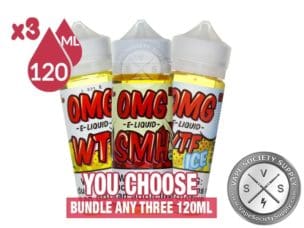 OMG E-liquid Bundle 360ml (3x120ml)