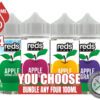 Reds Apple E-Juice By 7 Daze Bundle 4 100ml (400ml)
