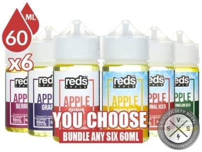 Reds Apple With Iced Bundle 60ml x6