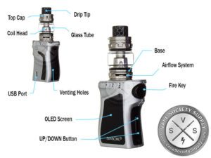 SMOK MAG BABY 50 W TC 1600MAH STARTER KIT