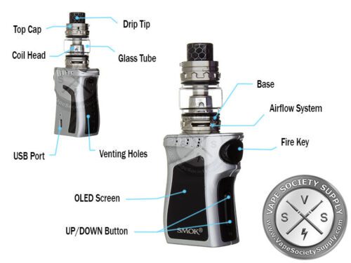 SMOK MAG BABY 50 W TC 1600MAH STARTER KIT