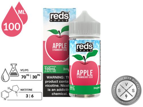 Strawberry Iced Reds Apple Daze info