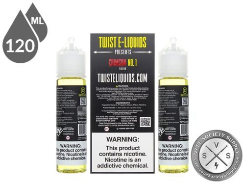 Twist 120ml Crimson No 1 E Juice