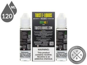 Twist 120ml Green No 1 EJuice