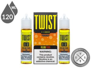 Twist 120ml Yellow Peach EJuice
