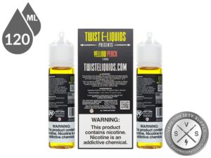 Twist 120ml Yellow Peach E Juice