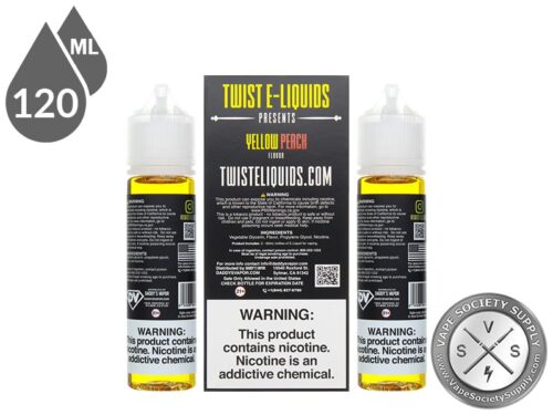 Twist 120ml Yellow Peach E Juice