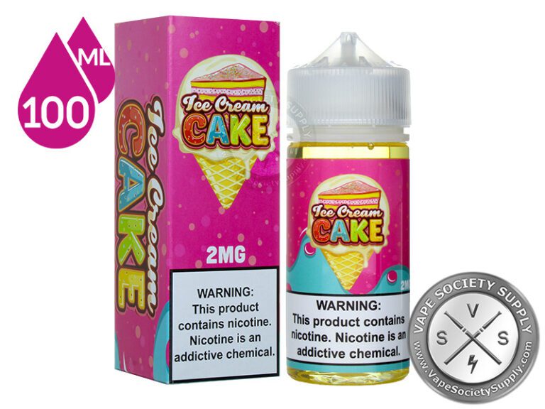 Ice Cream Cake by Vaper Treats 100ml ⋆ Vape Juice ⋆ 12.99