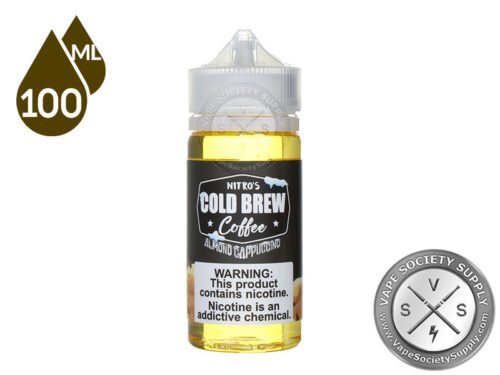 Nitro’s Cold Brew Coffee Almond Cappuccino 100ML Eliquid