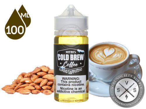 Nitro’s Cold Brew Coffee Almond Cappuccino 100ML Eliquid