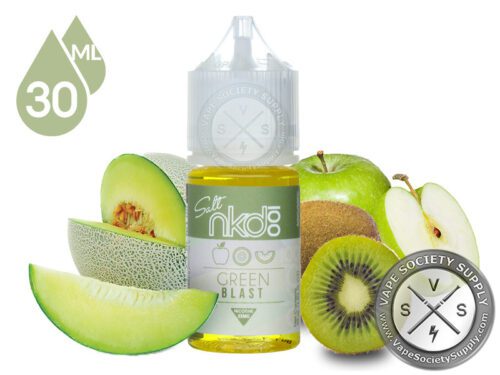 NKD 100 Salt E Liquid Green Blast 100ml