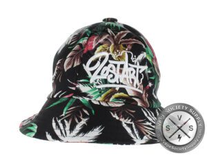 Lost Art White and Beige Floral Printed Hat