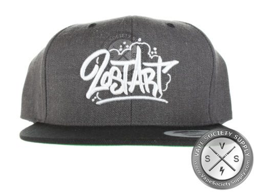 Lost Art Black and Grey Snapback Hat
