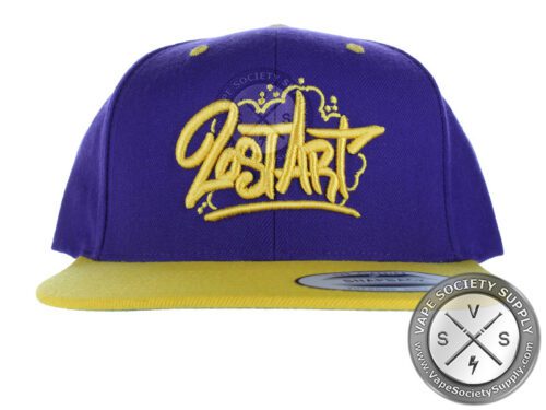 Lost Art Purple and Gold Snapback Hat
