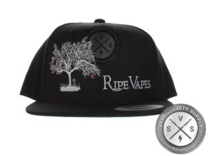 Ripe Vapes Black Snapback Hat