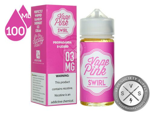 Swirl by Vape Pink E liquid 100ml